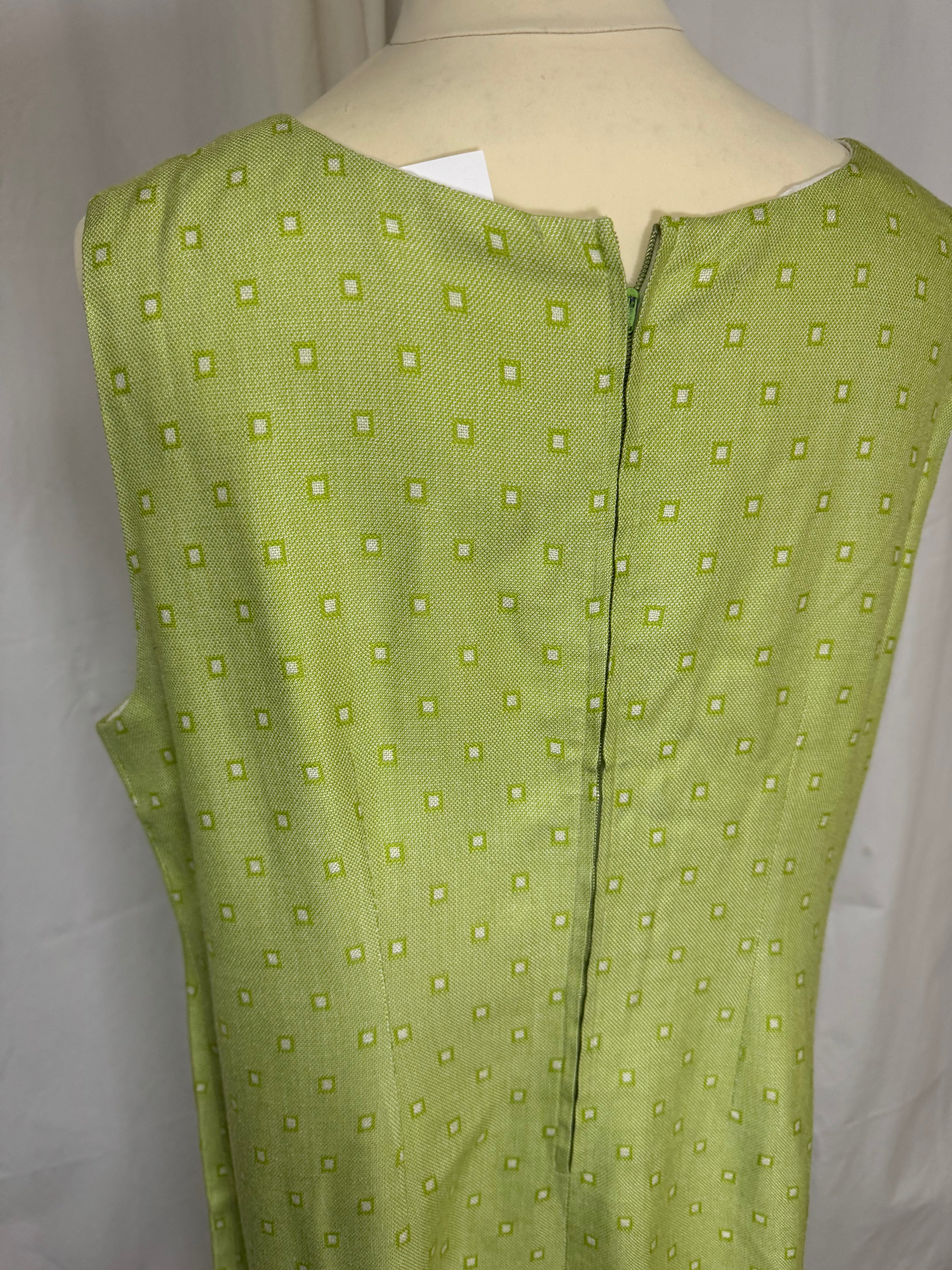Robe verte 70s