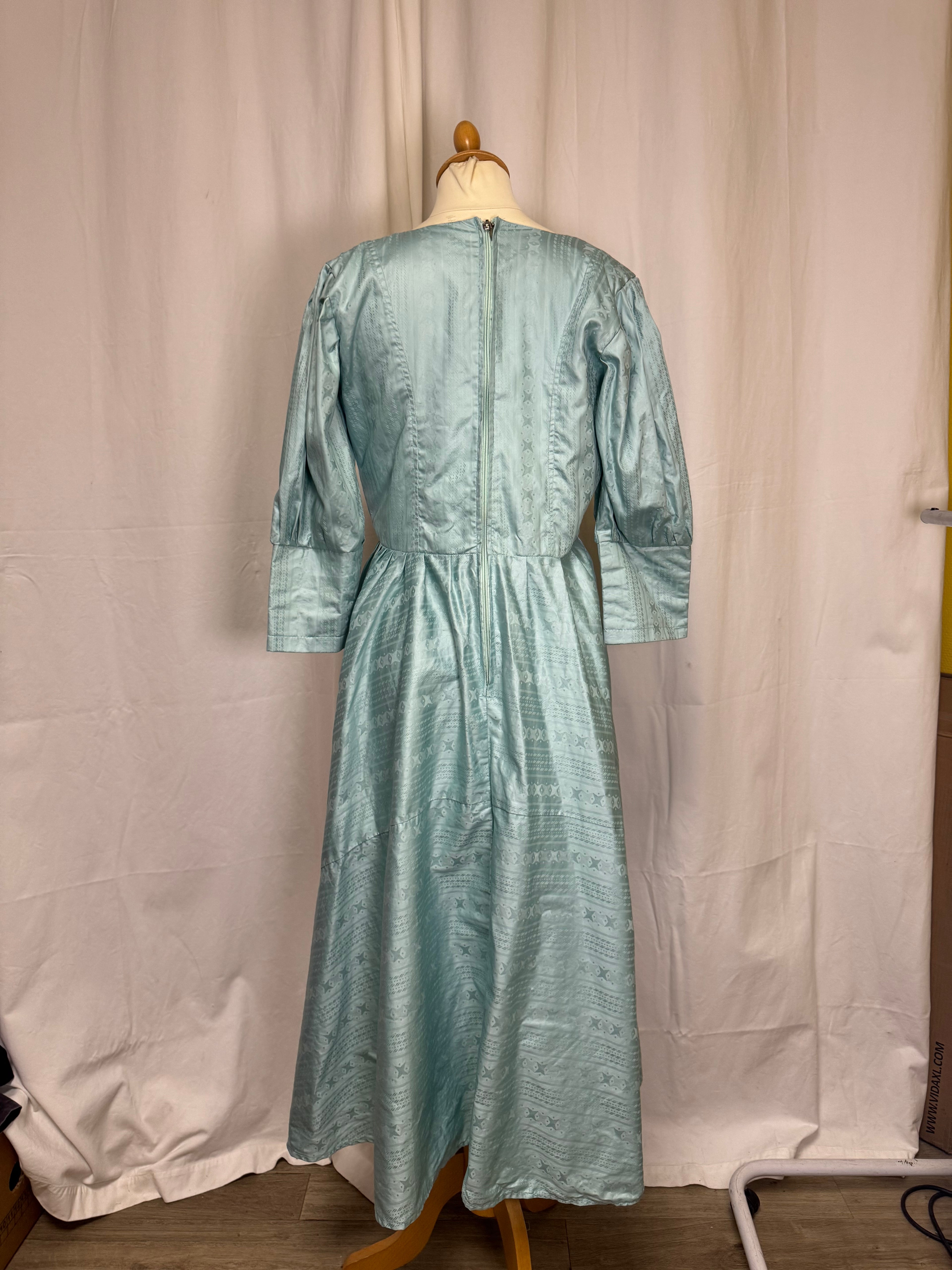 Robe longue 80s