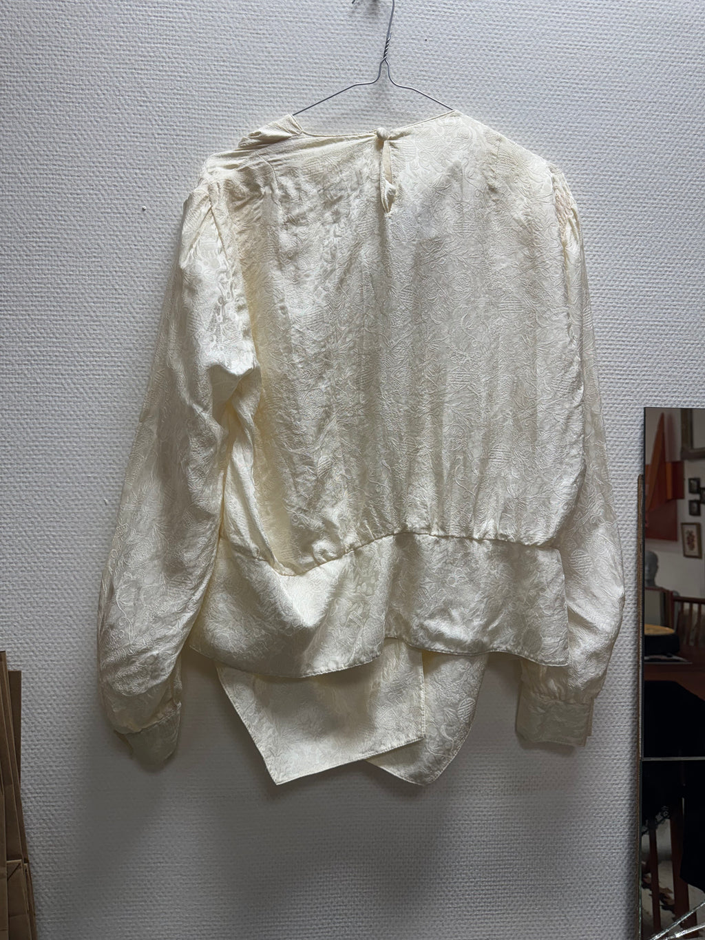 Blouse à motifs 80s