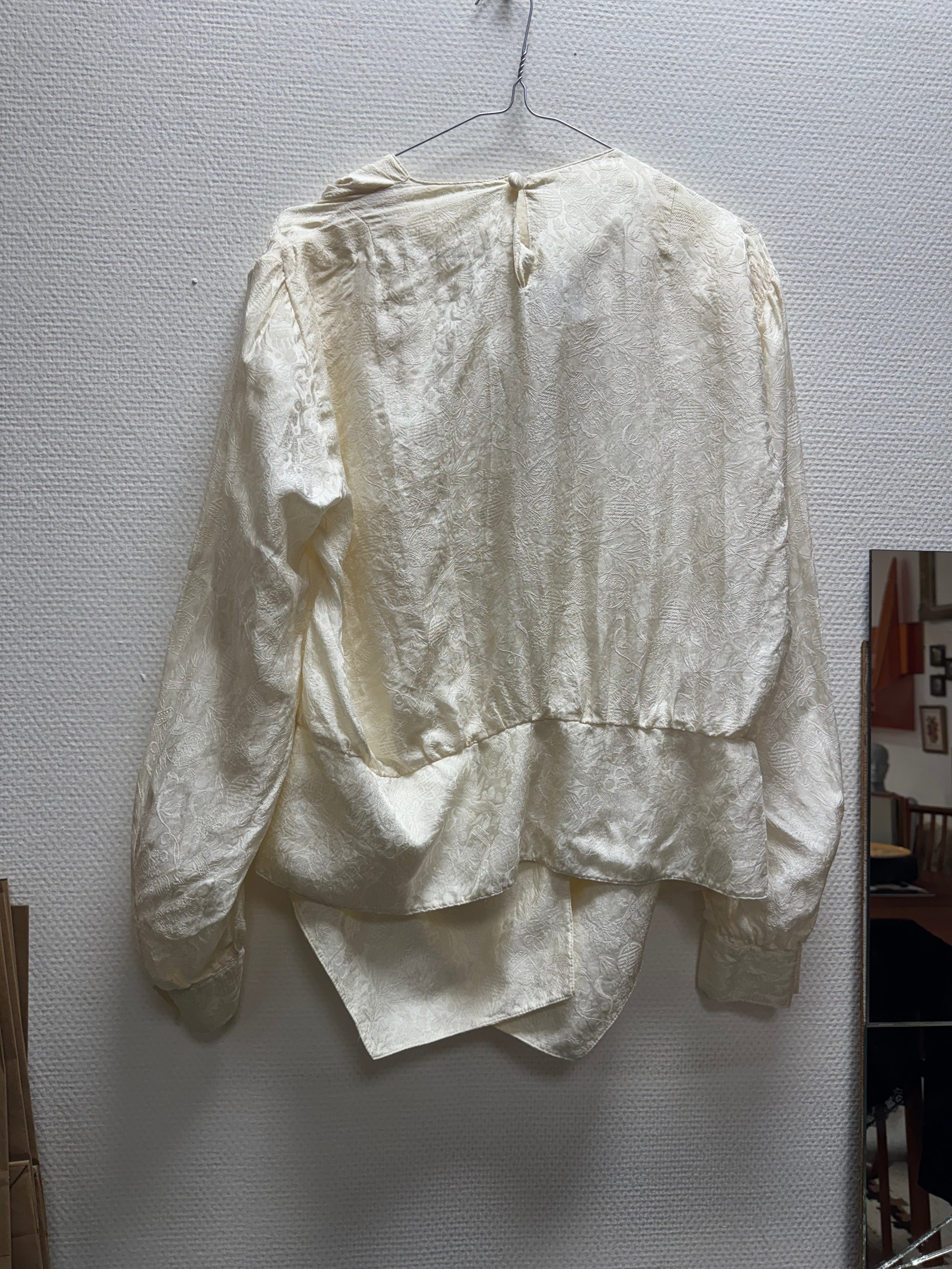 Blouse à motifs 80s