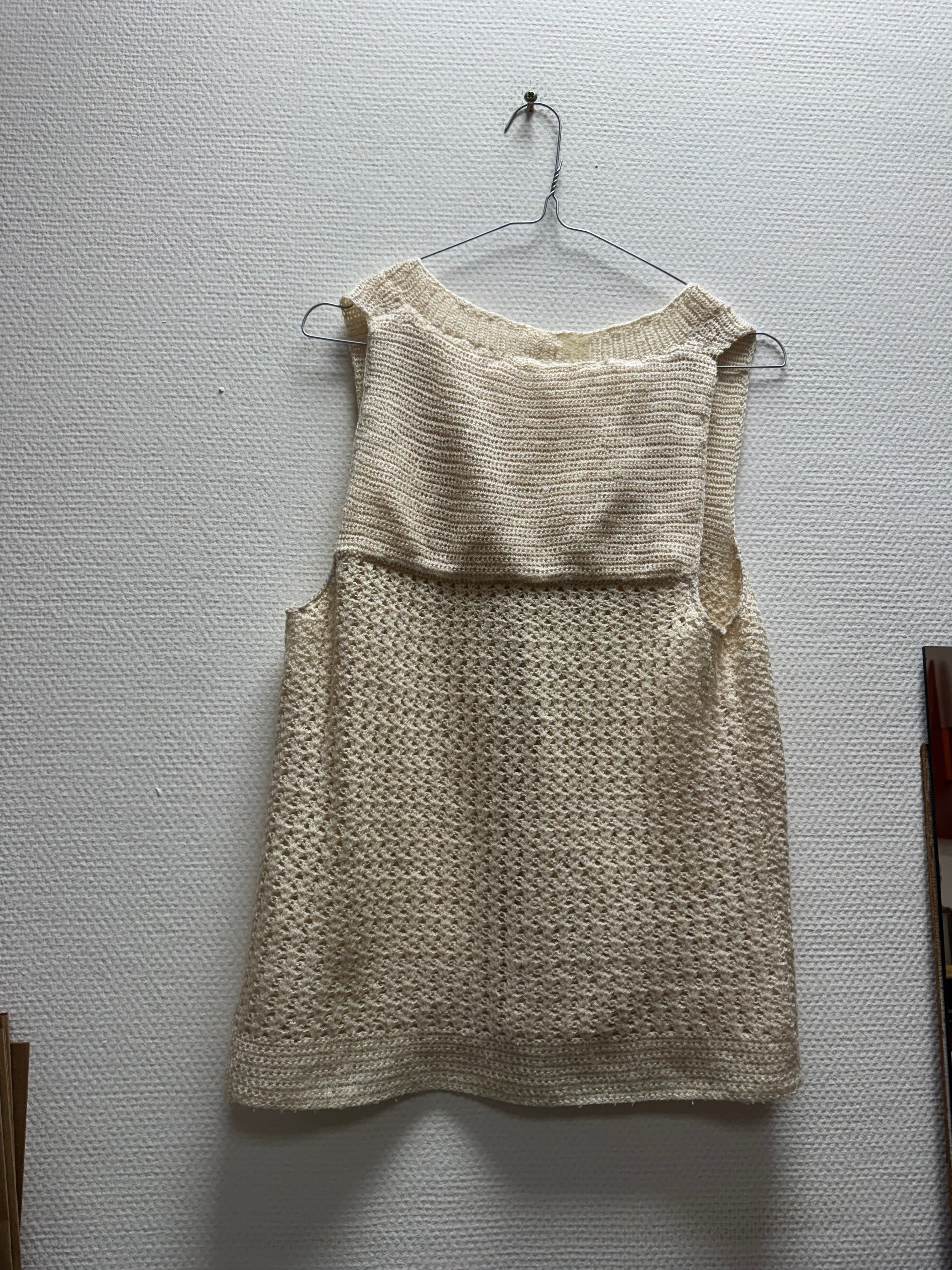 Cardigan beige 70s