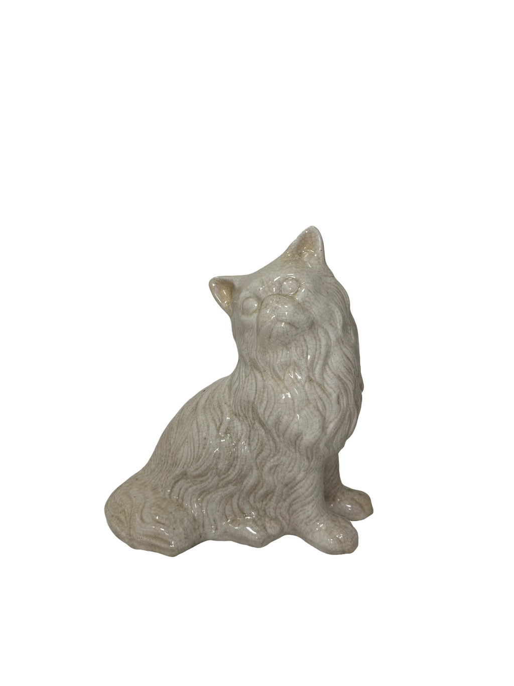 Chat en céramique