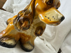 Chien en céramique