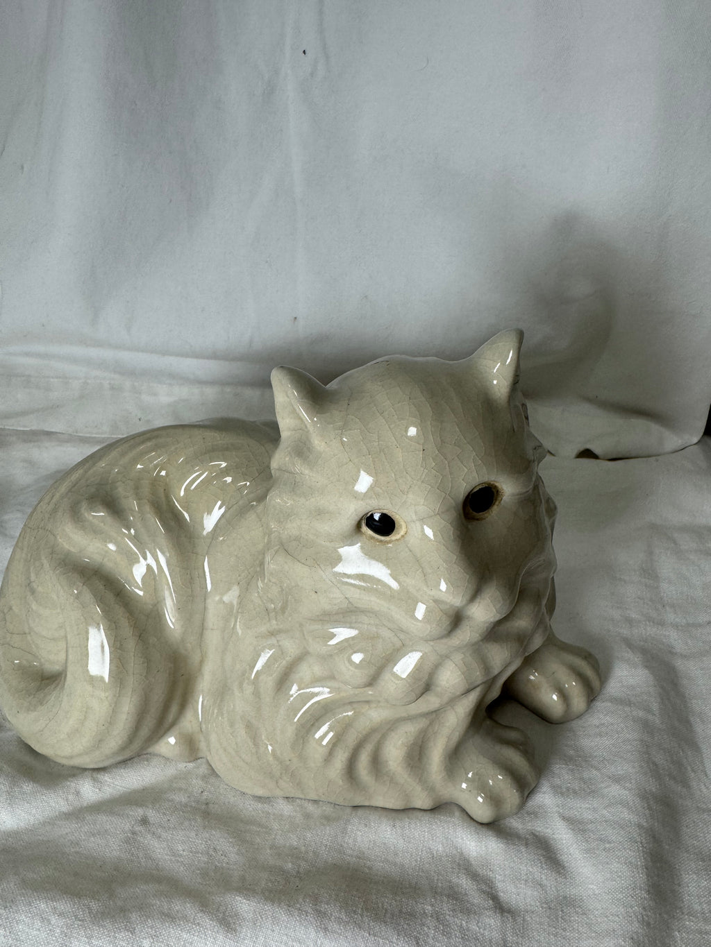 Chat en céramique
