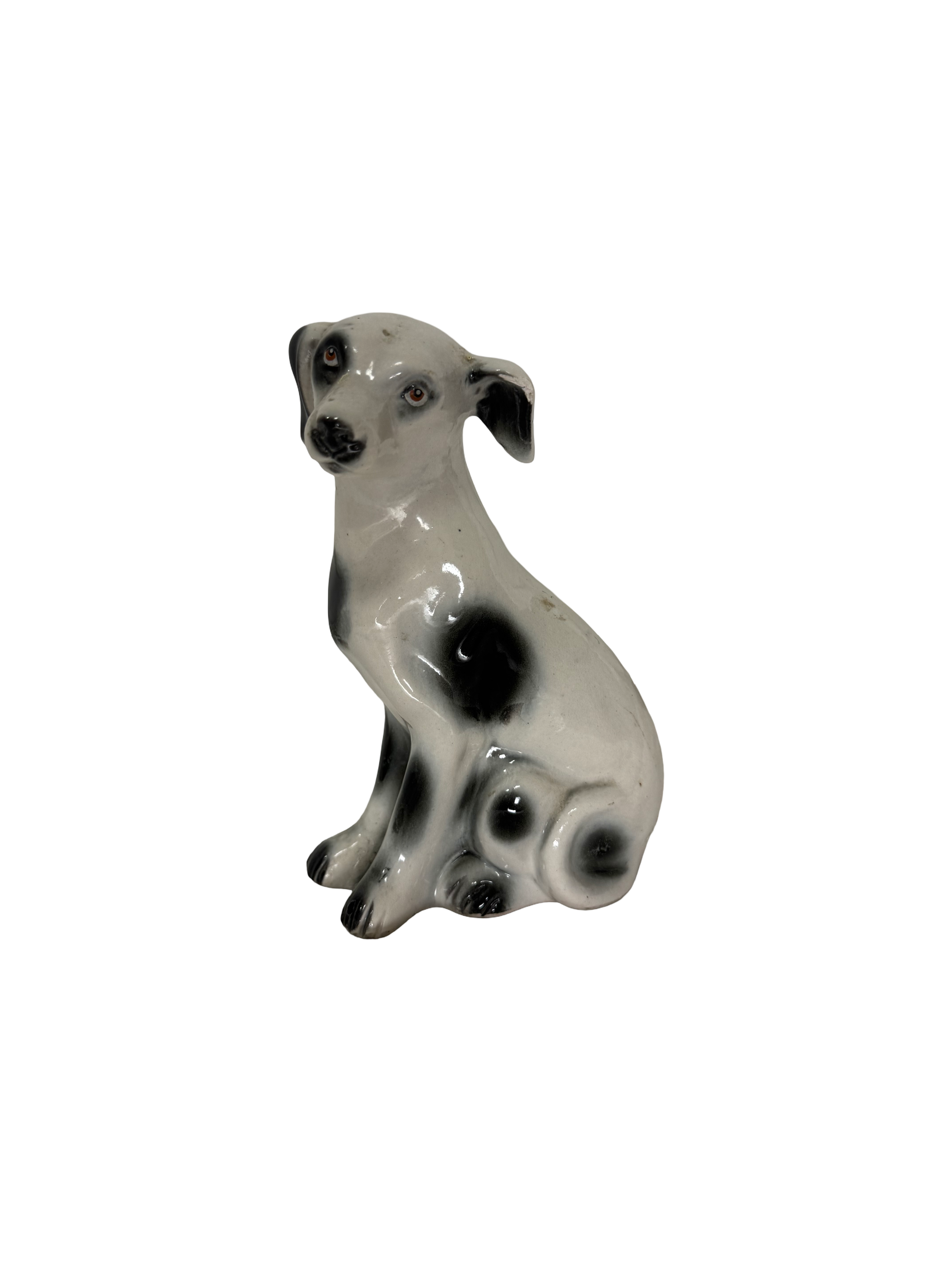 Chien en céramique