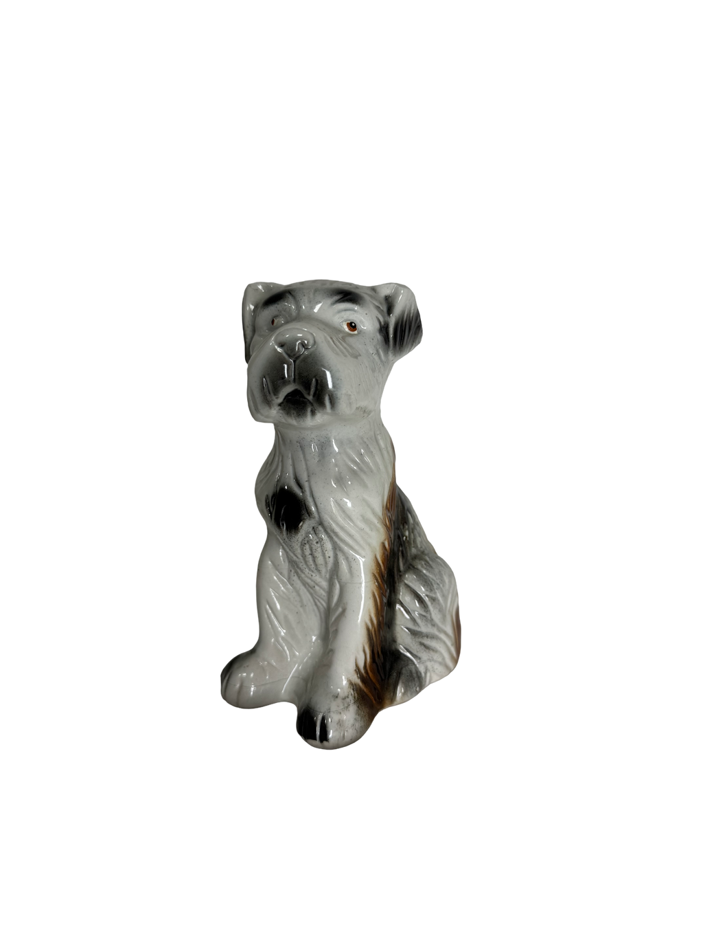 Chien en céramique