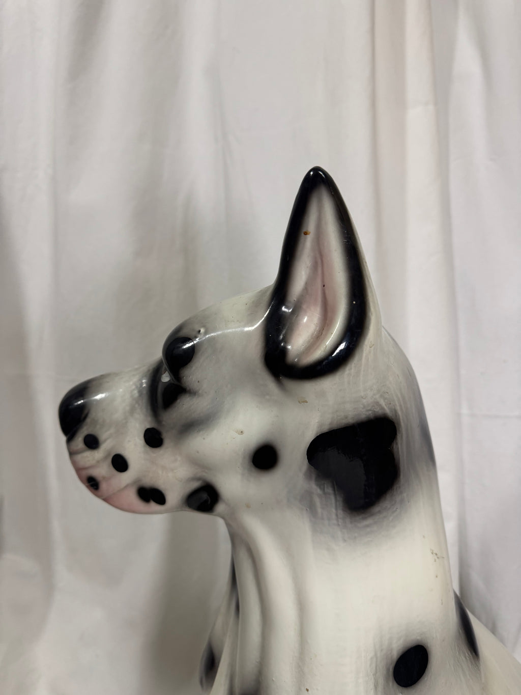 Chien en céramique