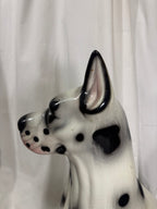 Chien en céramique