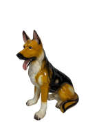 Chien en céramique