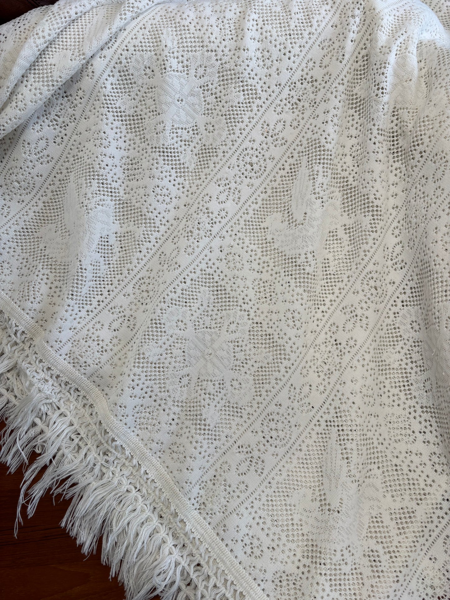Plaid en crochet