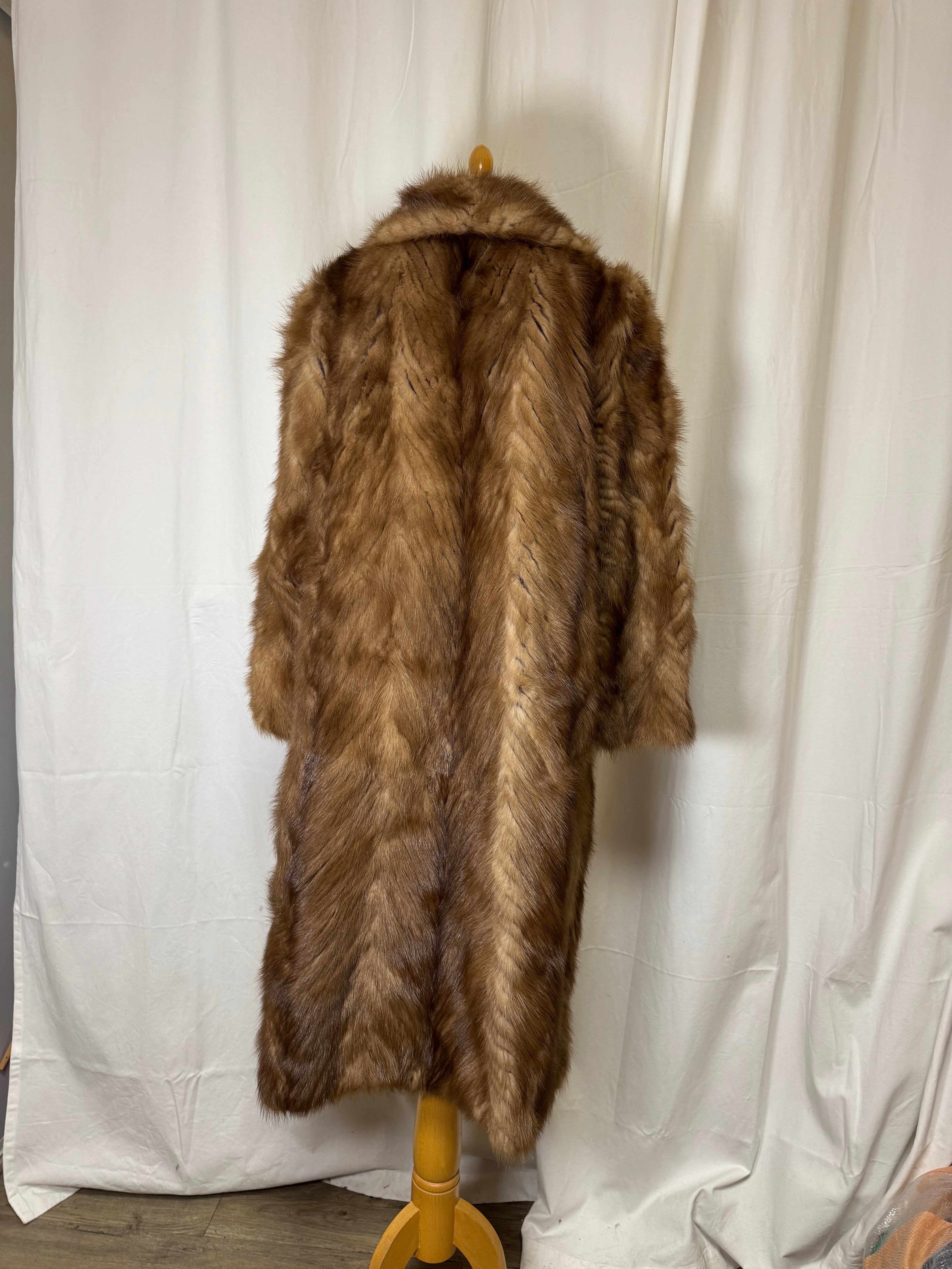 Manteau en fourrure de vison