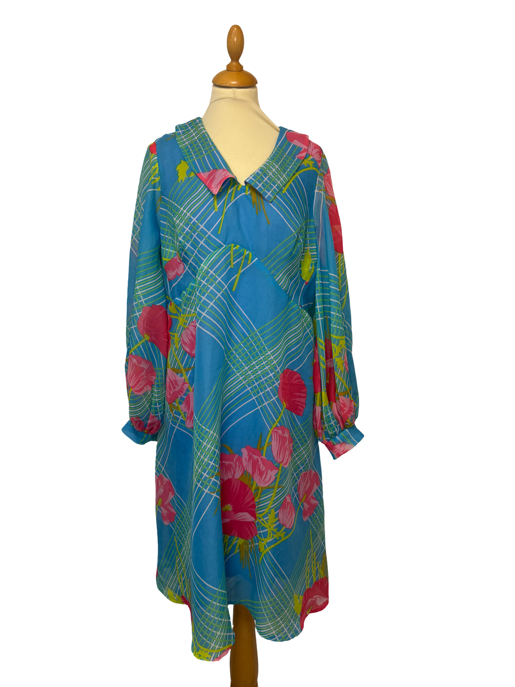 Robe à fleurs 70s
