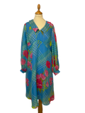 Robe à fleurs 70s