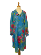 Robe à fleurs 70s