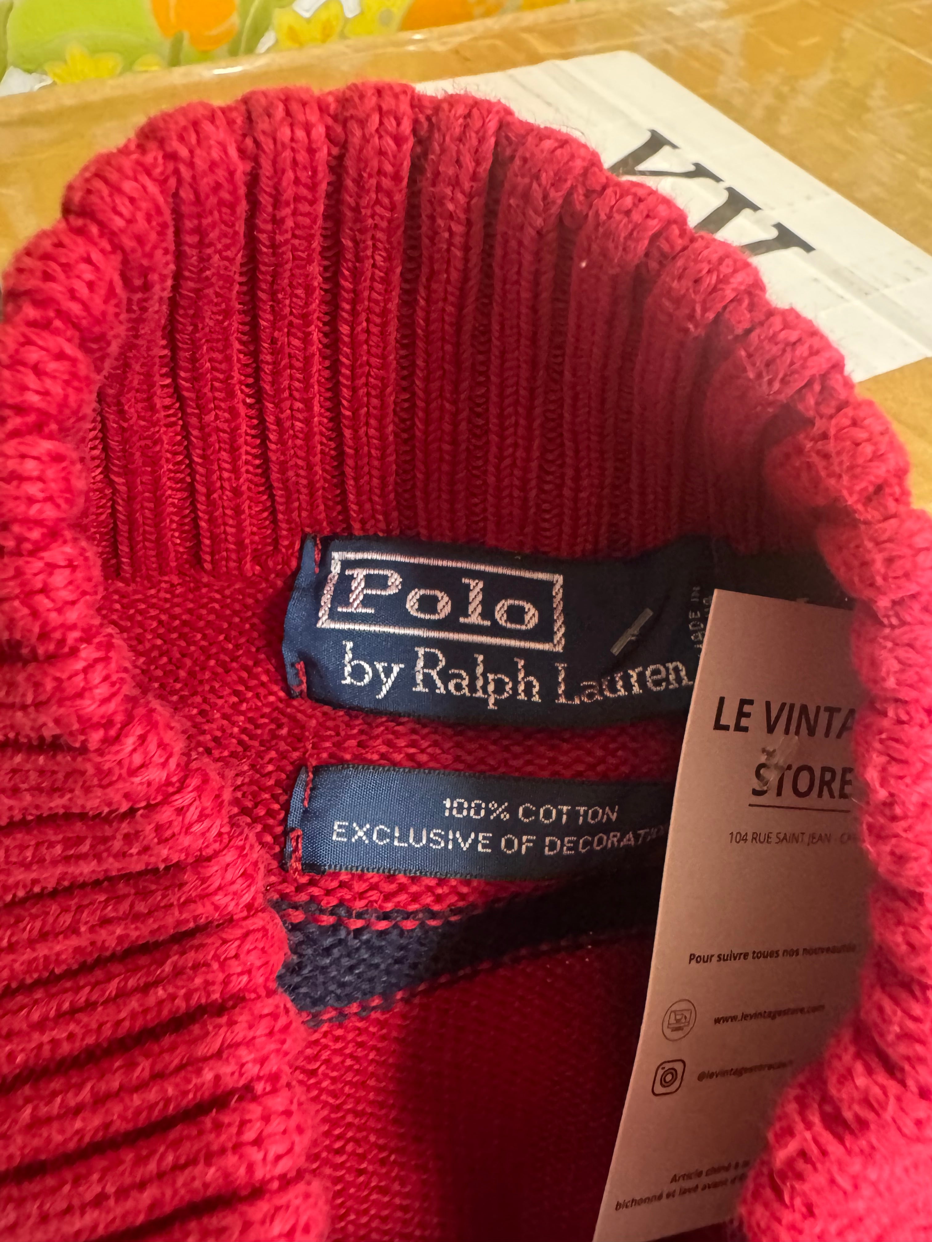 Pull à rayures Ralph Lauren