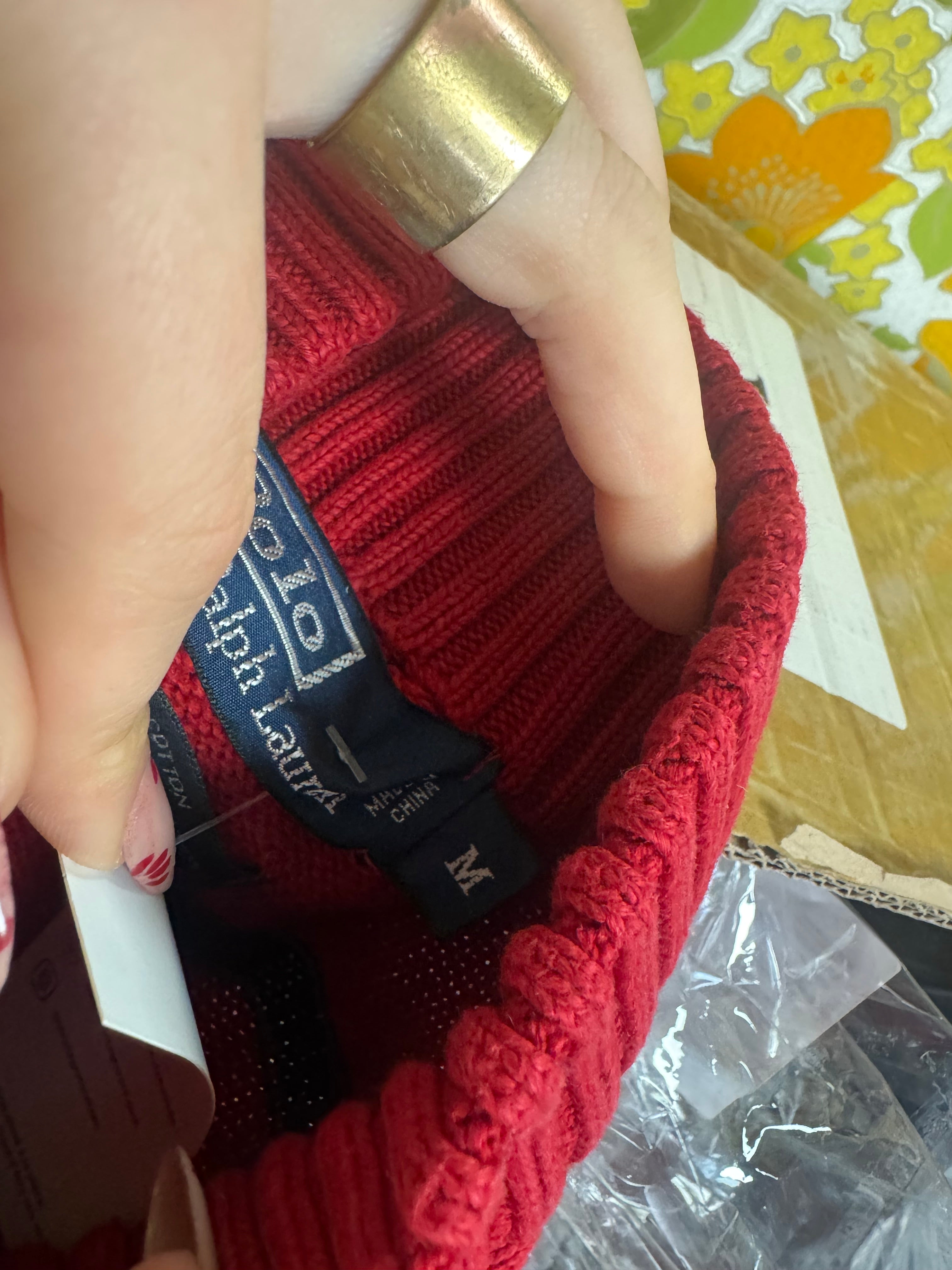Pull à rayures Ralph Lauren