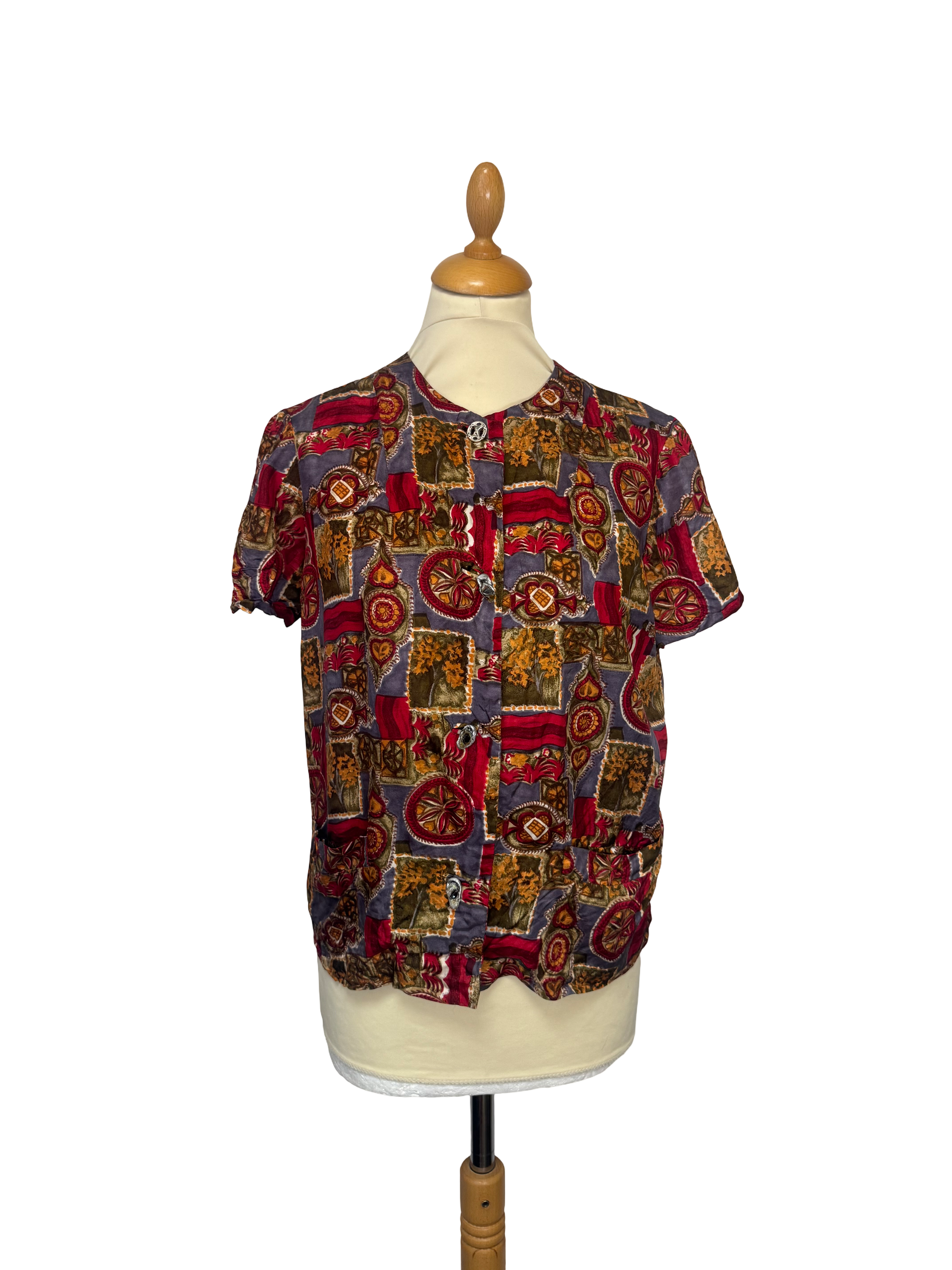 Chemise à motifs