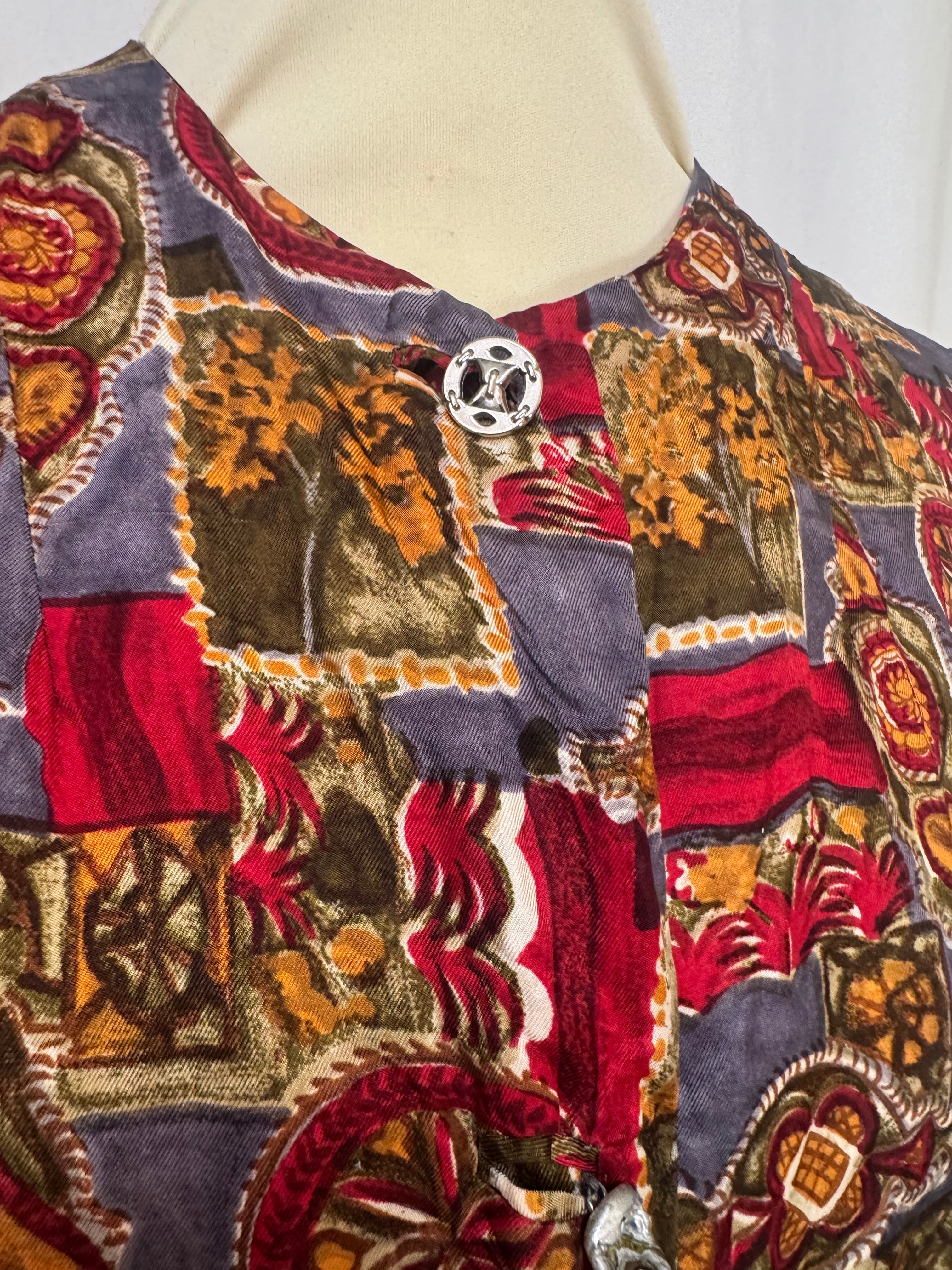 Chemise à motifs