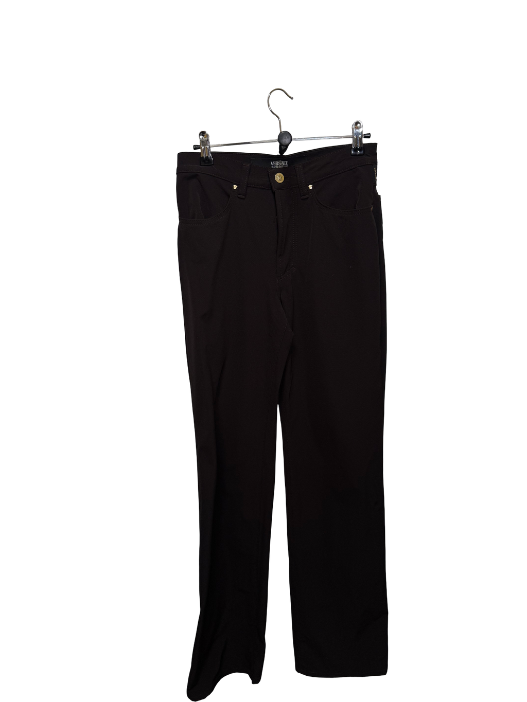 Pantalon marron Versace