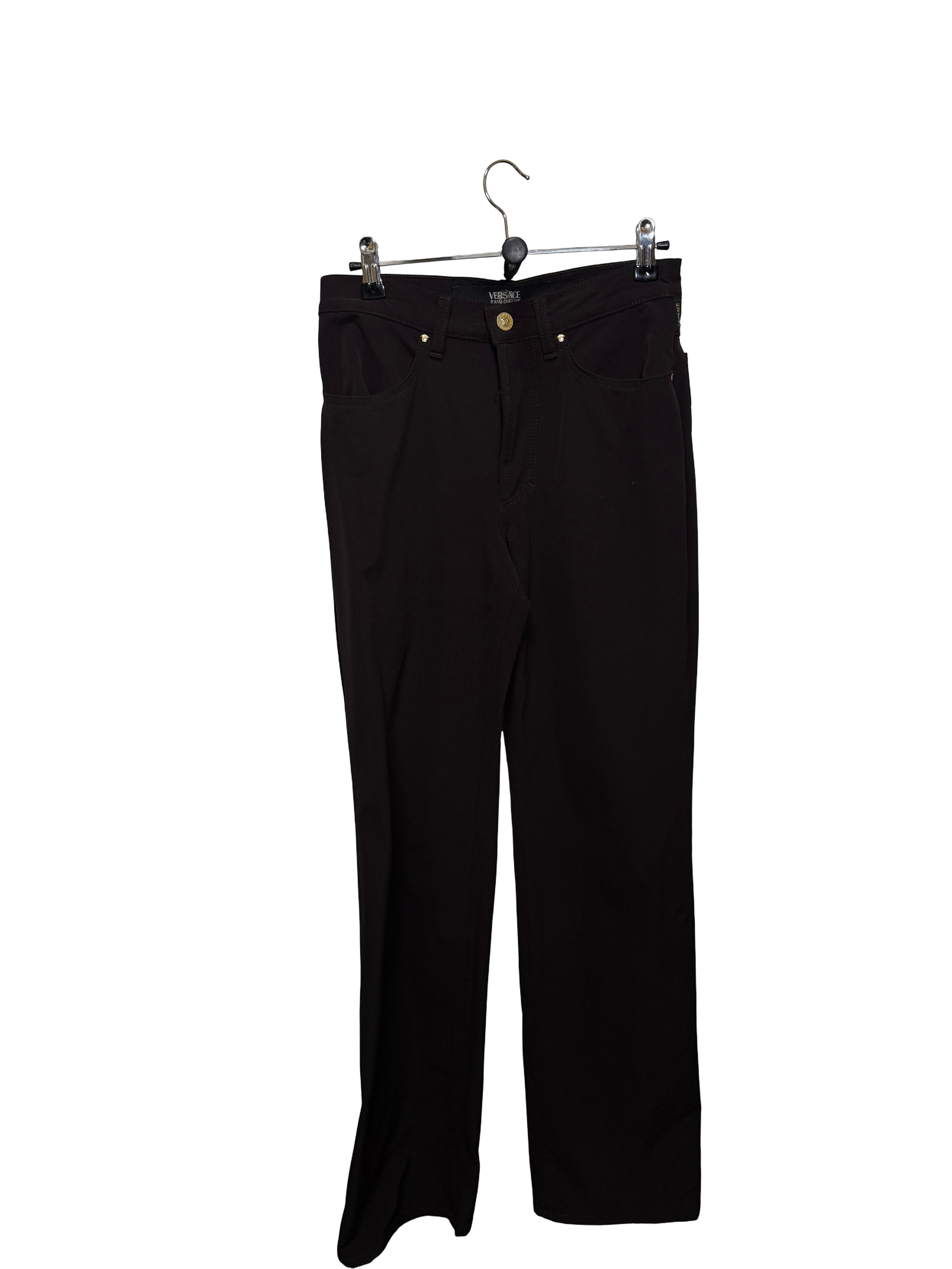 Pantalon marron Versace