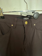 Pantalon marron Versace