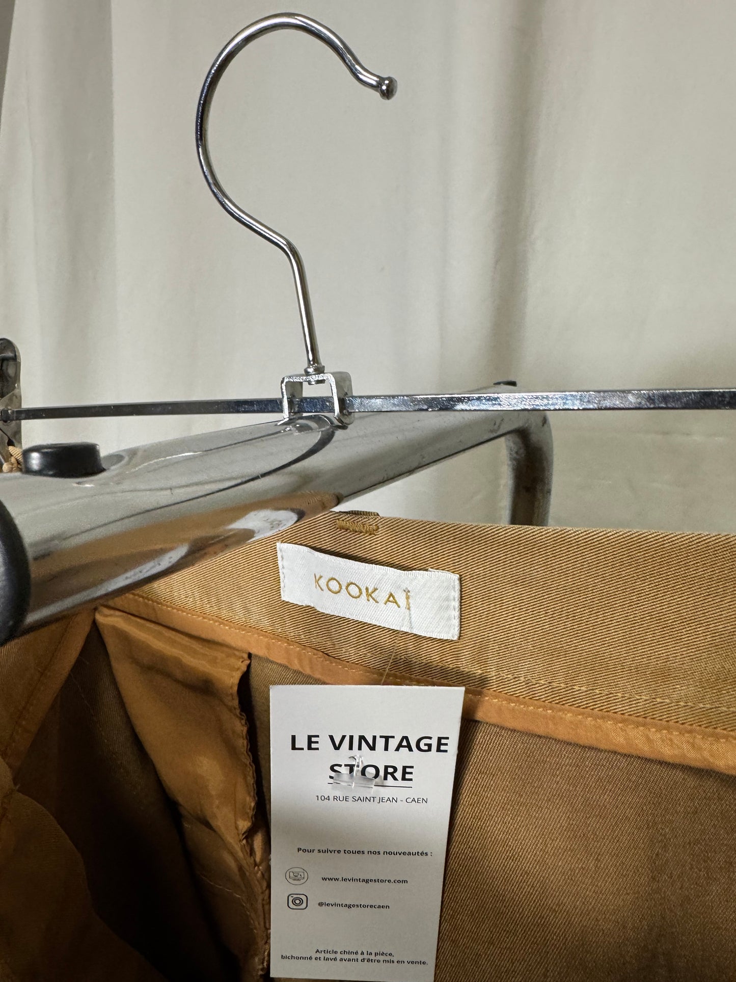 Pantalon beige Kookai