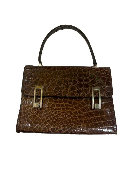 Sac à main marron
