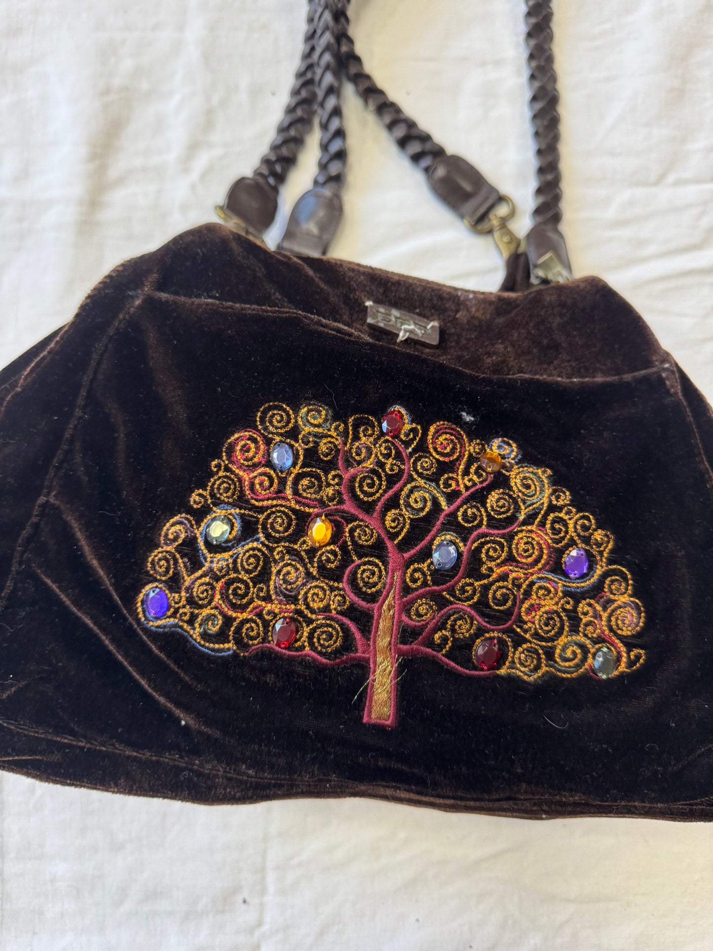 Sac à main en velours DDP