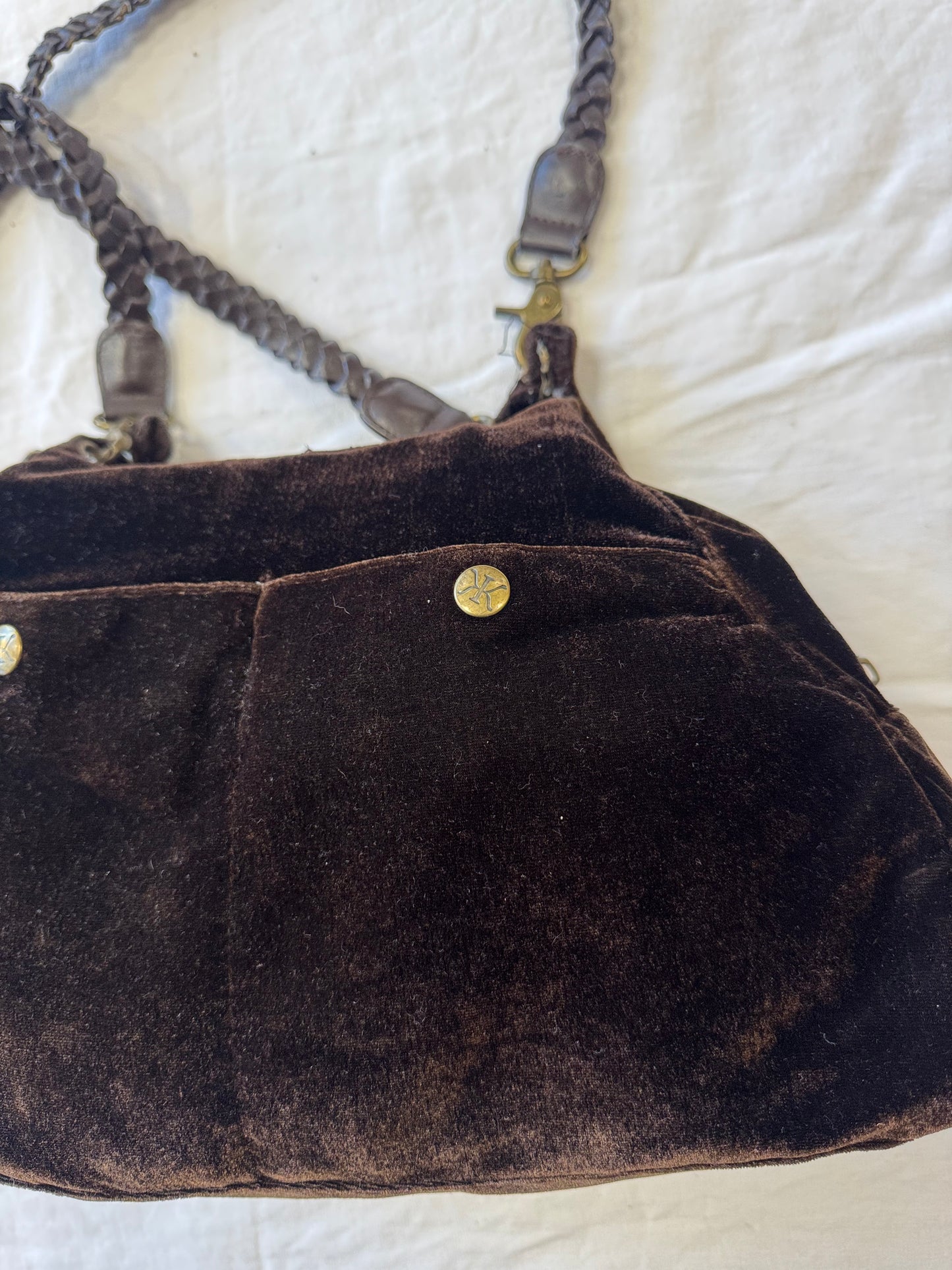 Sac à main en velours DDP