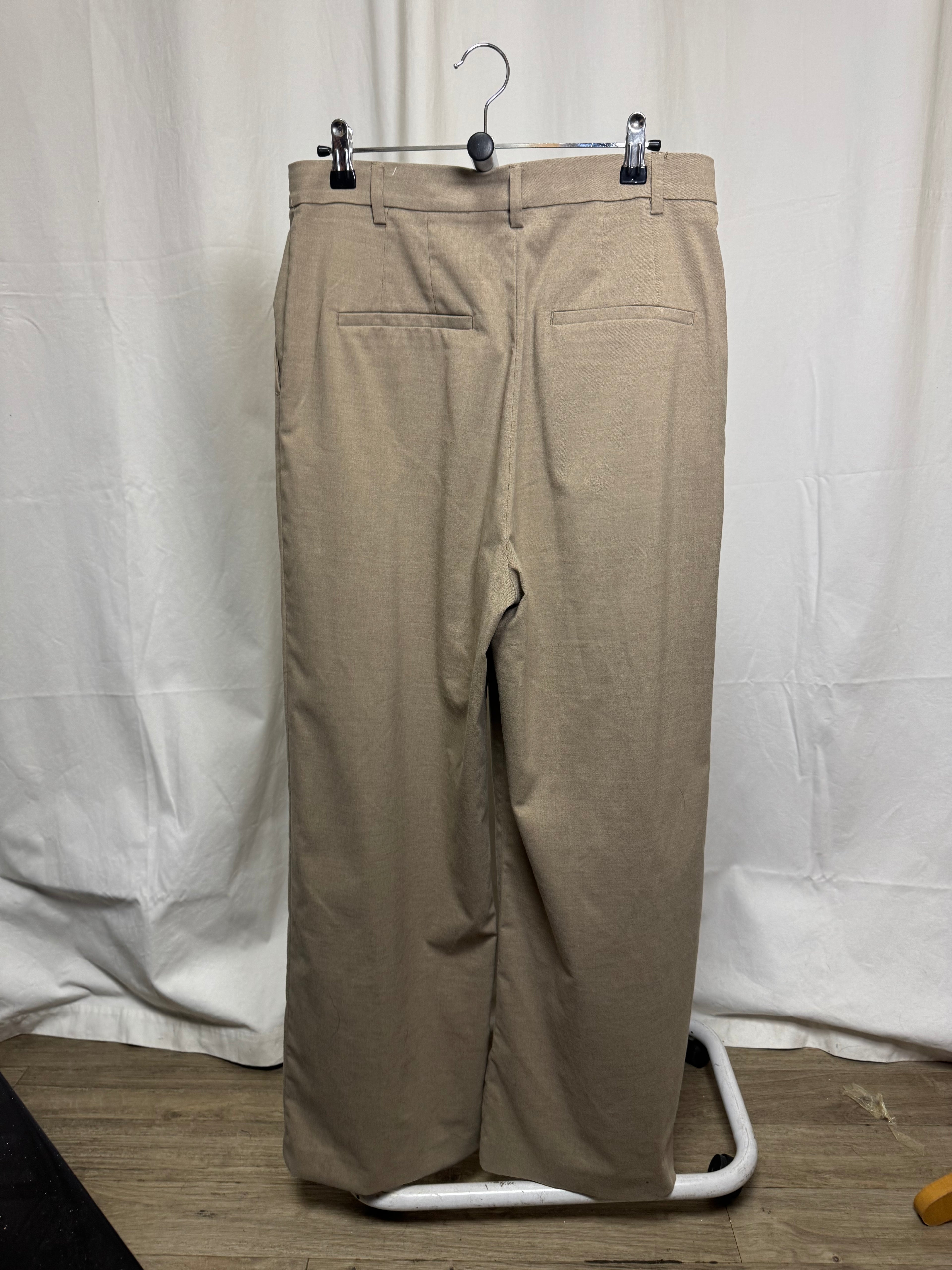 Pantalon de costume beige