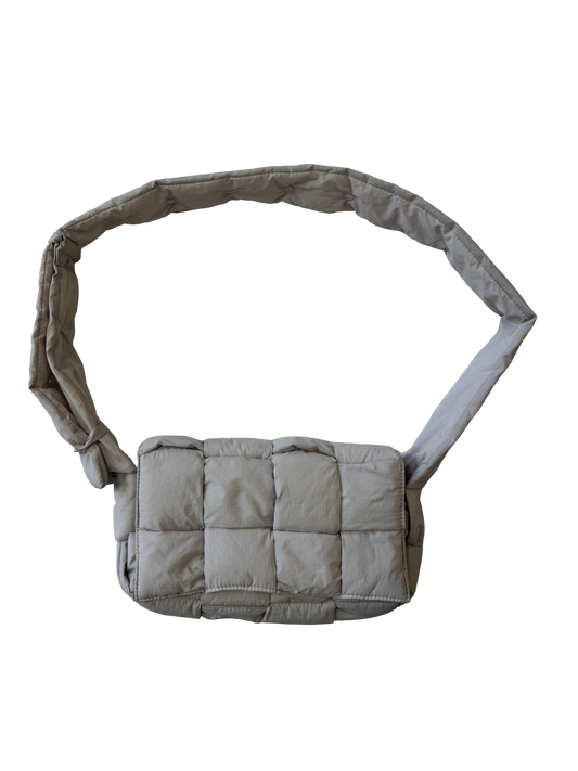 Sac matelassé beige