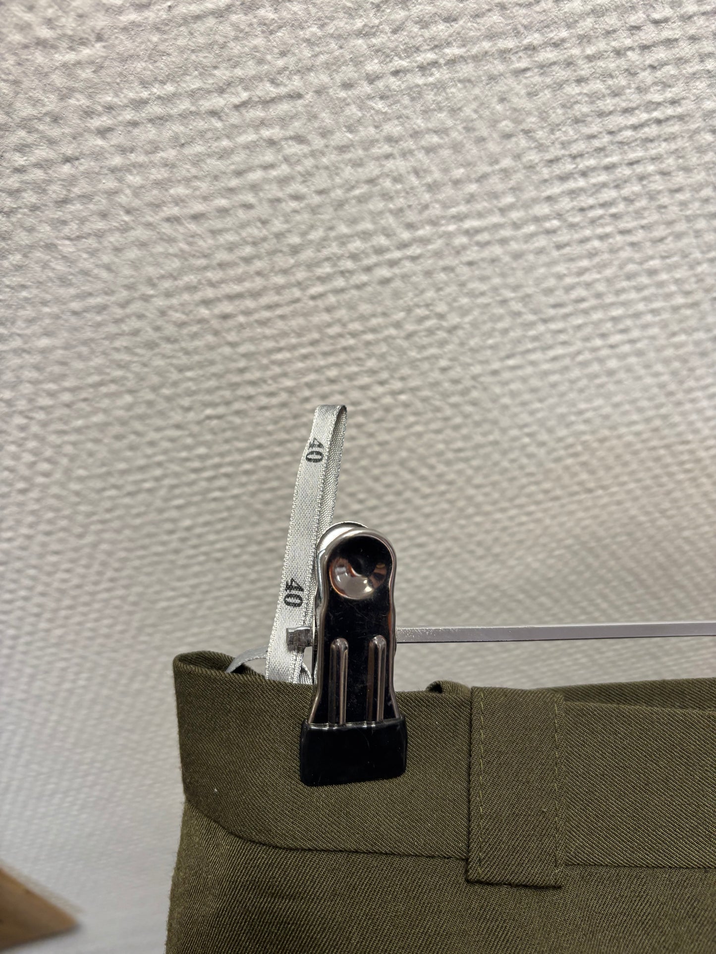 Jupe plissée kaki
