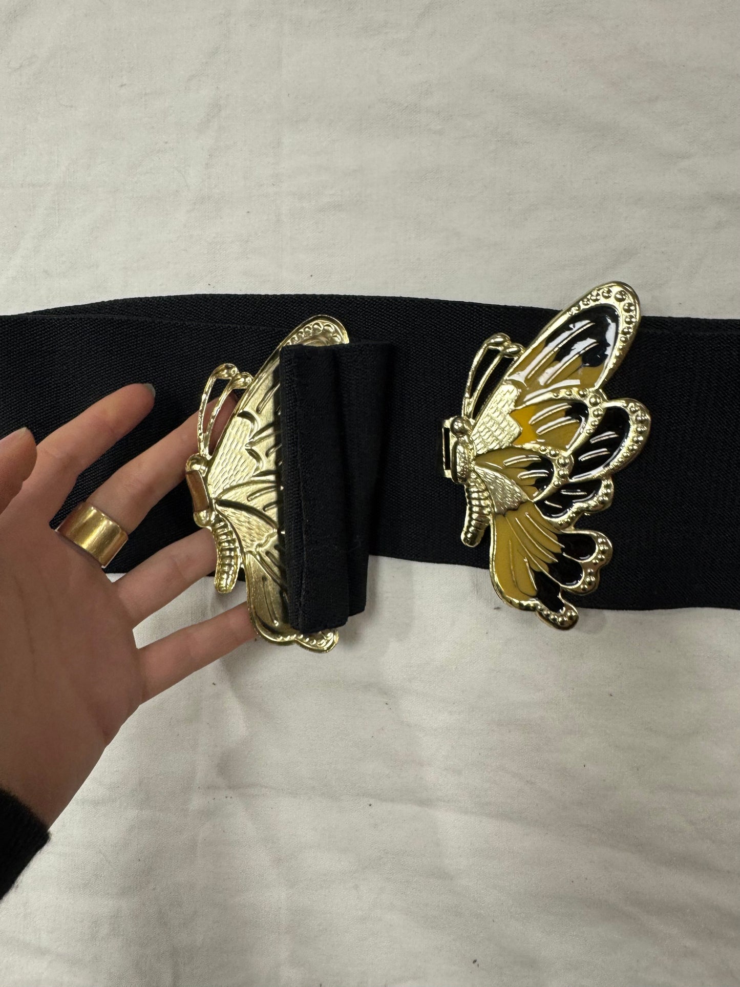 Ceinture à grosse boucle