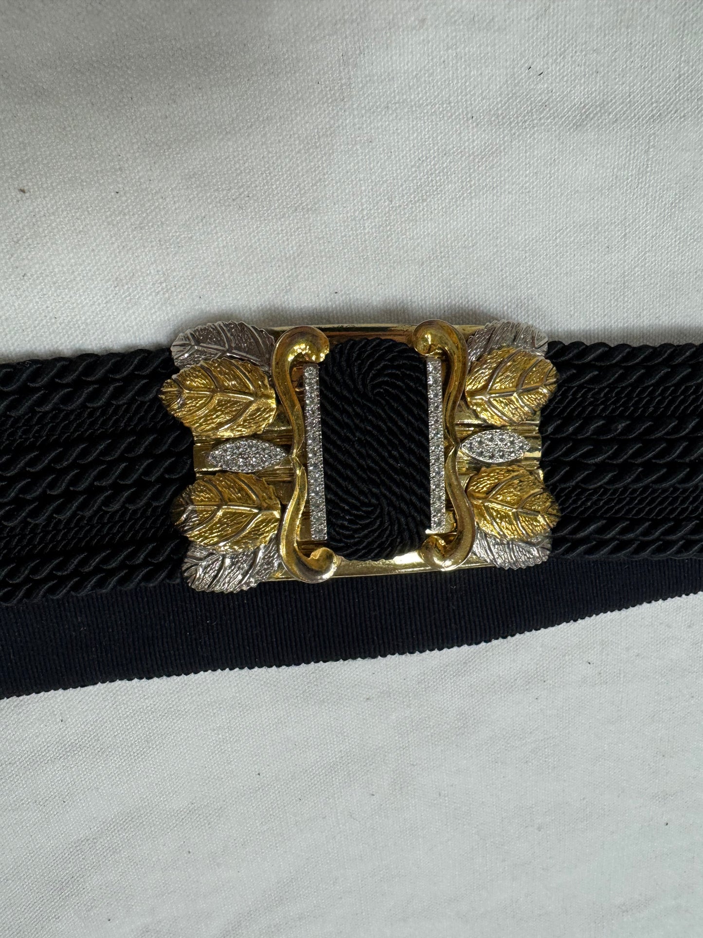 Ceinture tressée