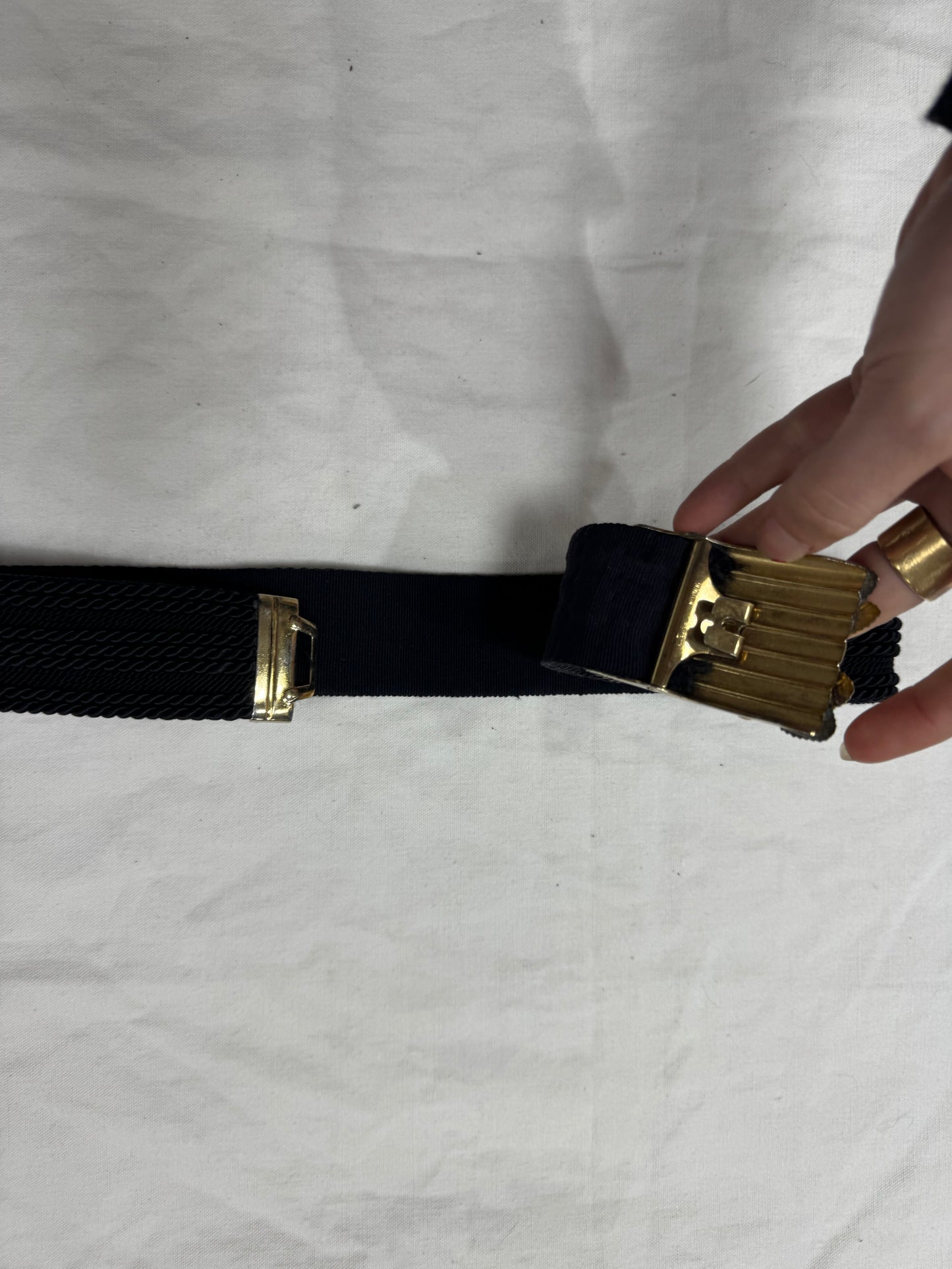 Ceinture tressée