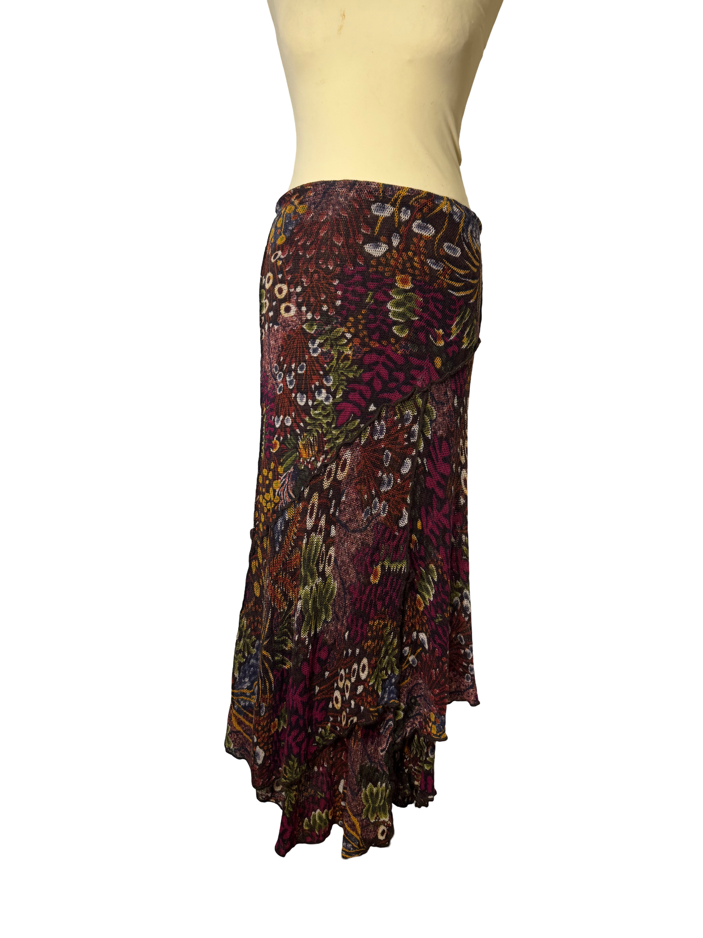 Jupe longue  asymétrique