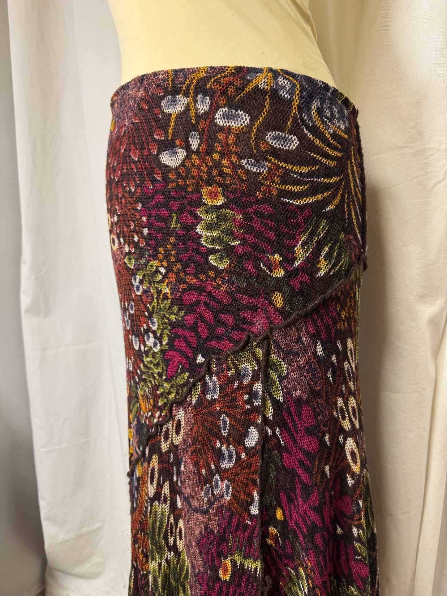 Jupe longue  asymétrique