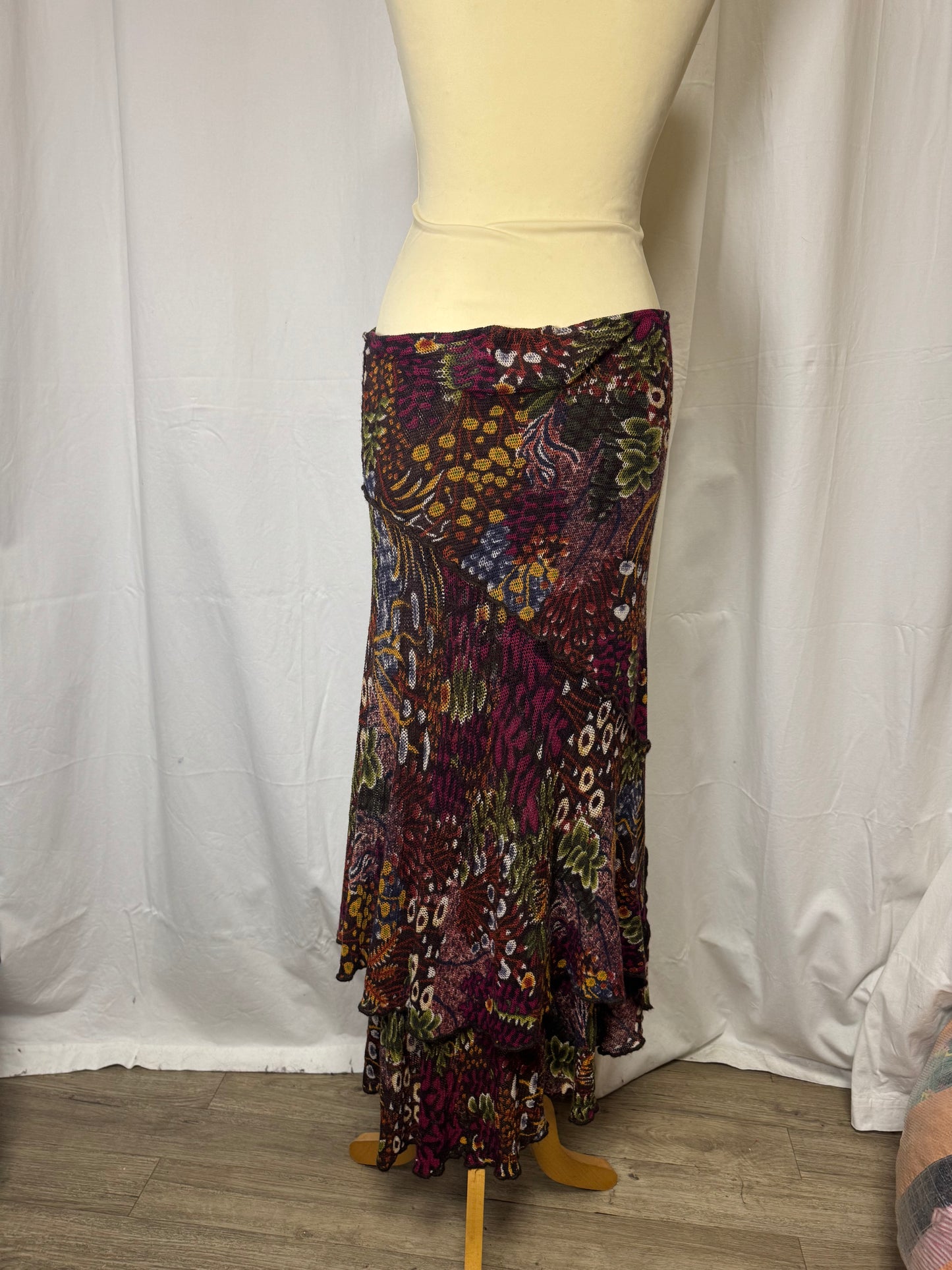 Jupe longue  asymétrique