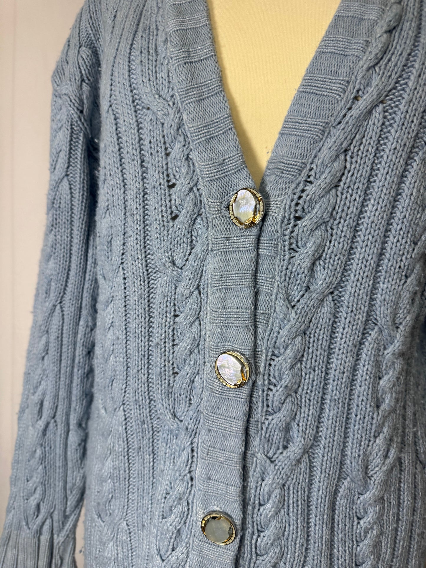 Cardigan torsadé George Rech