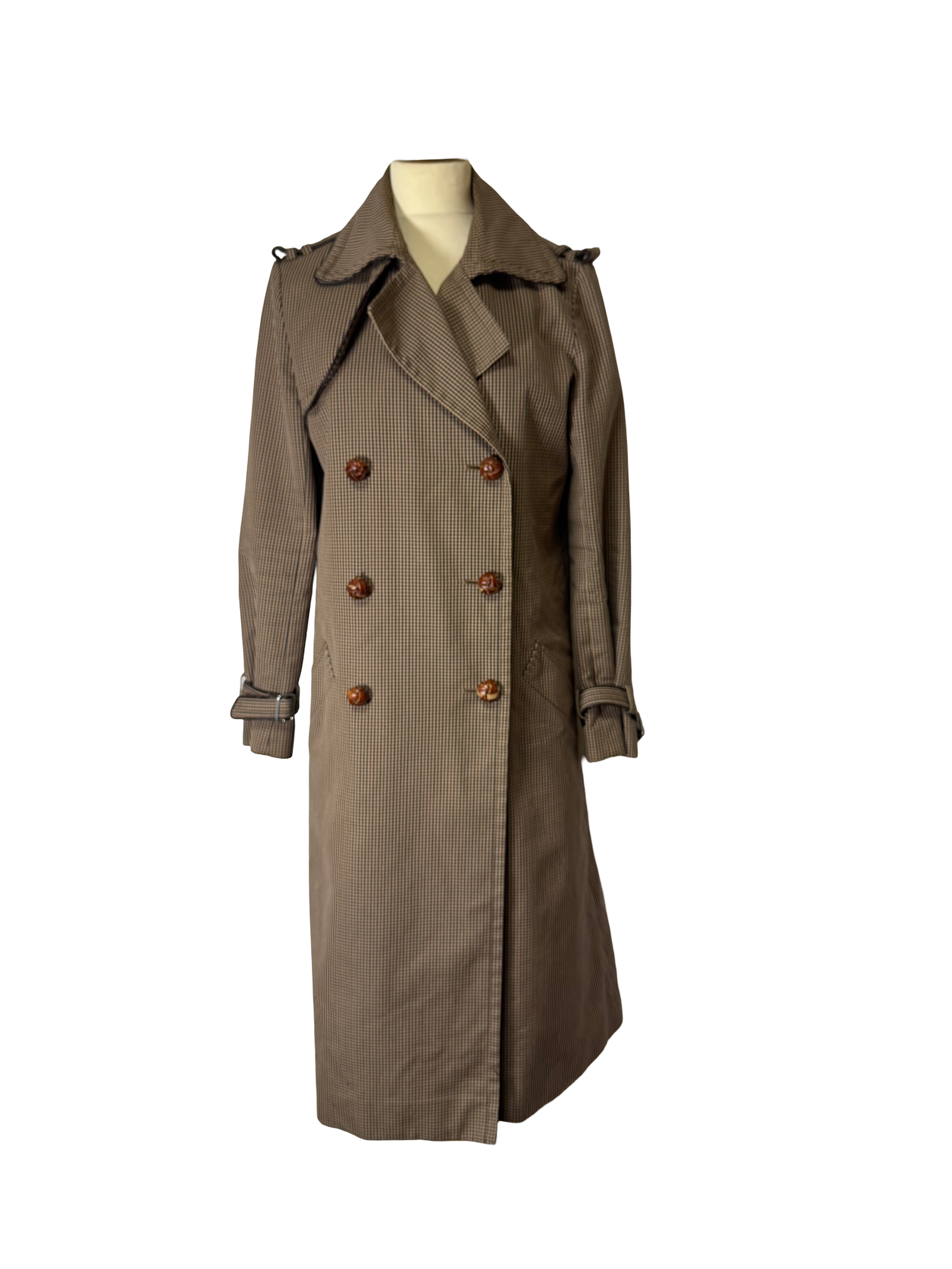 Trench à carreaux Gérard Darel