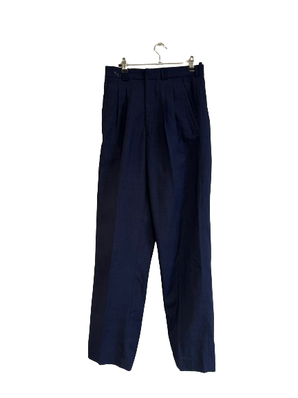 Pantalon à pince bleu