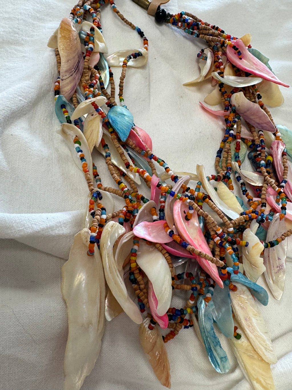 Collier coquillage