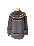Pull gris islandais