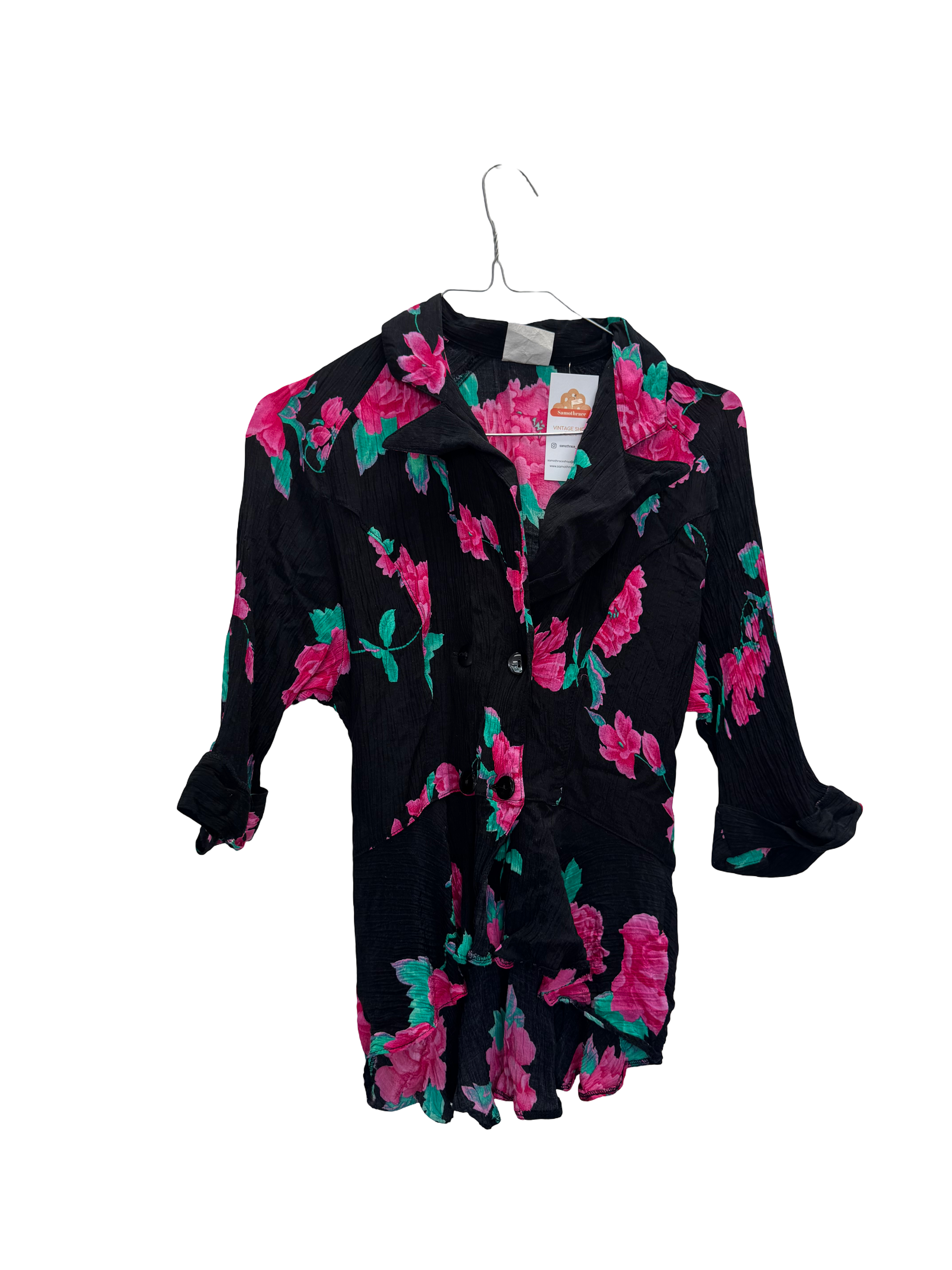 Blouse à fleurs