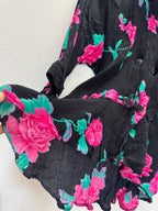 Blouse à fleurs