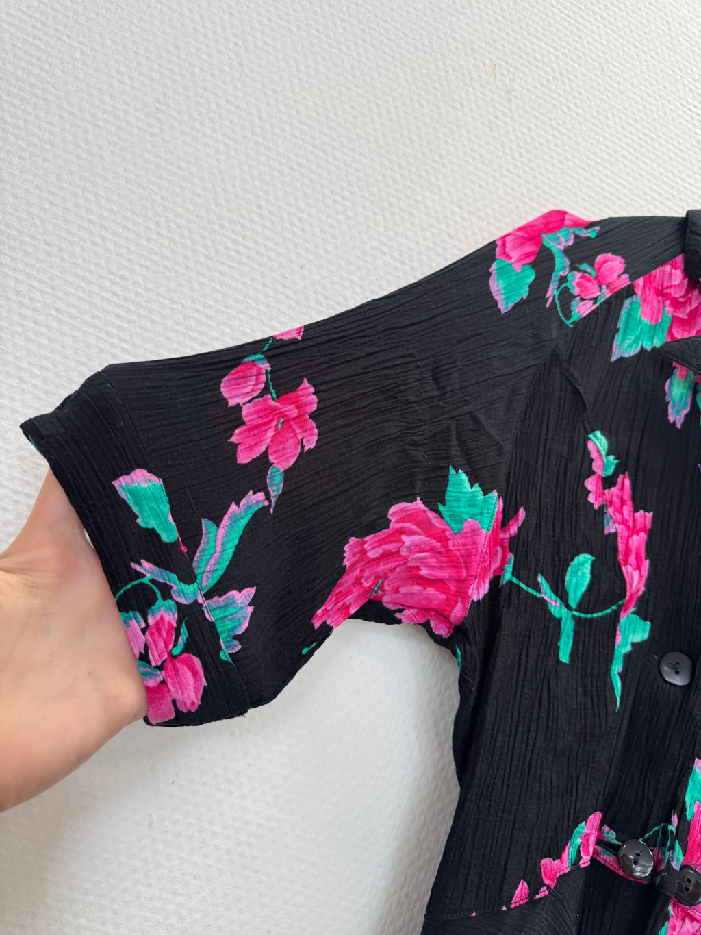 Blouse à fleurs