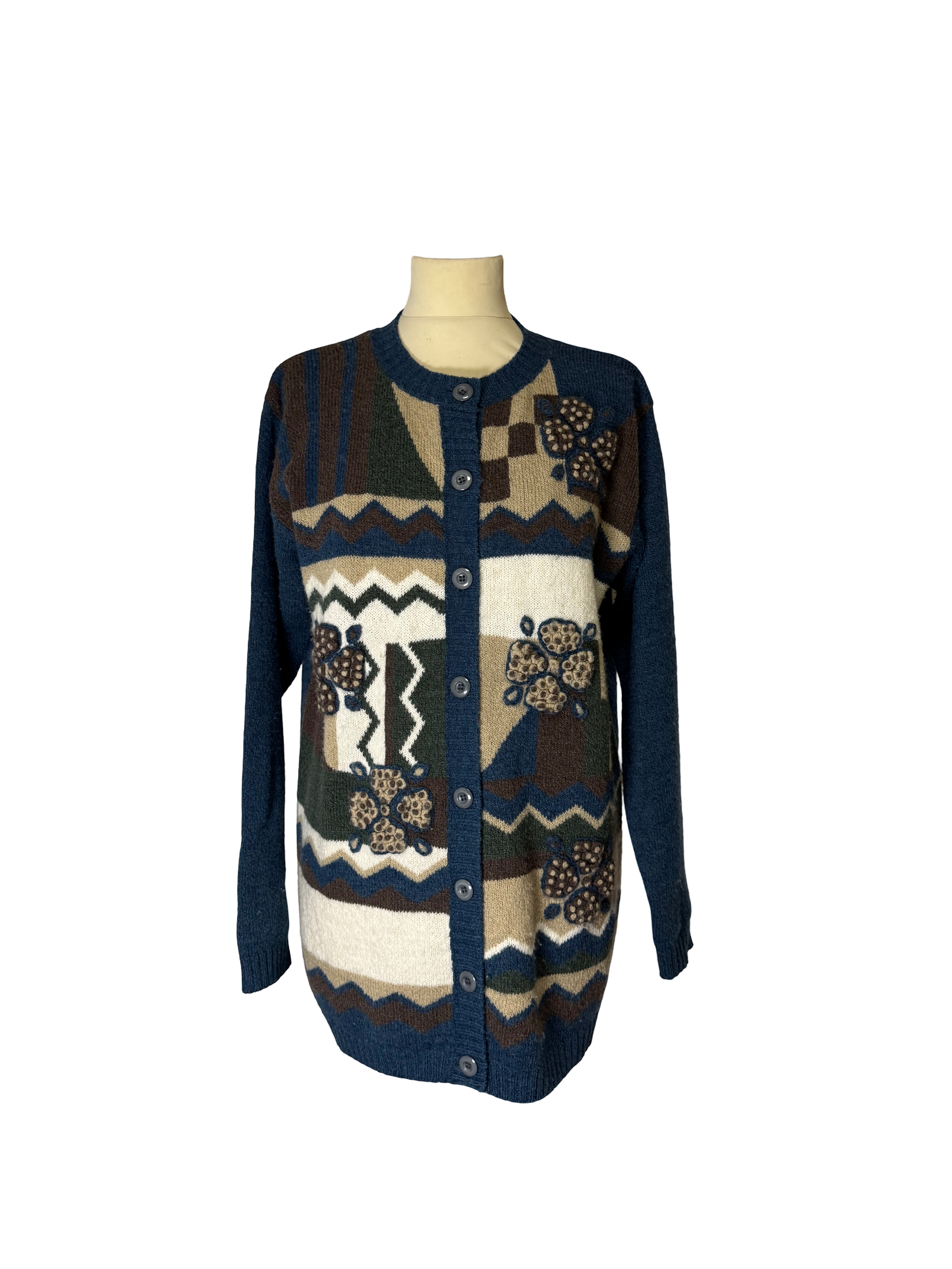 Cardigan à motifs