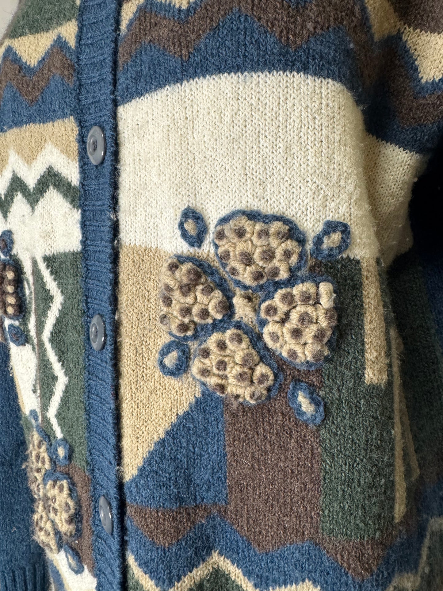 Cardigan à motifs