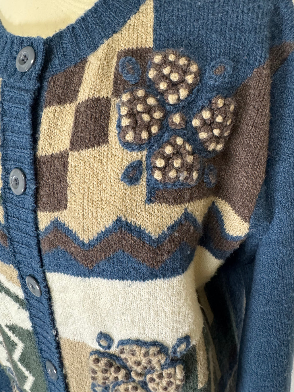 Cardigan à motifs