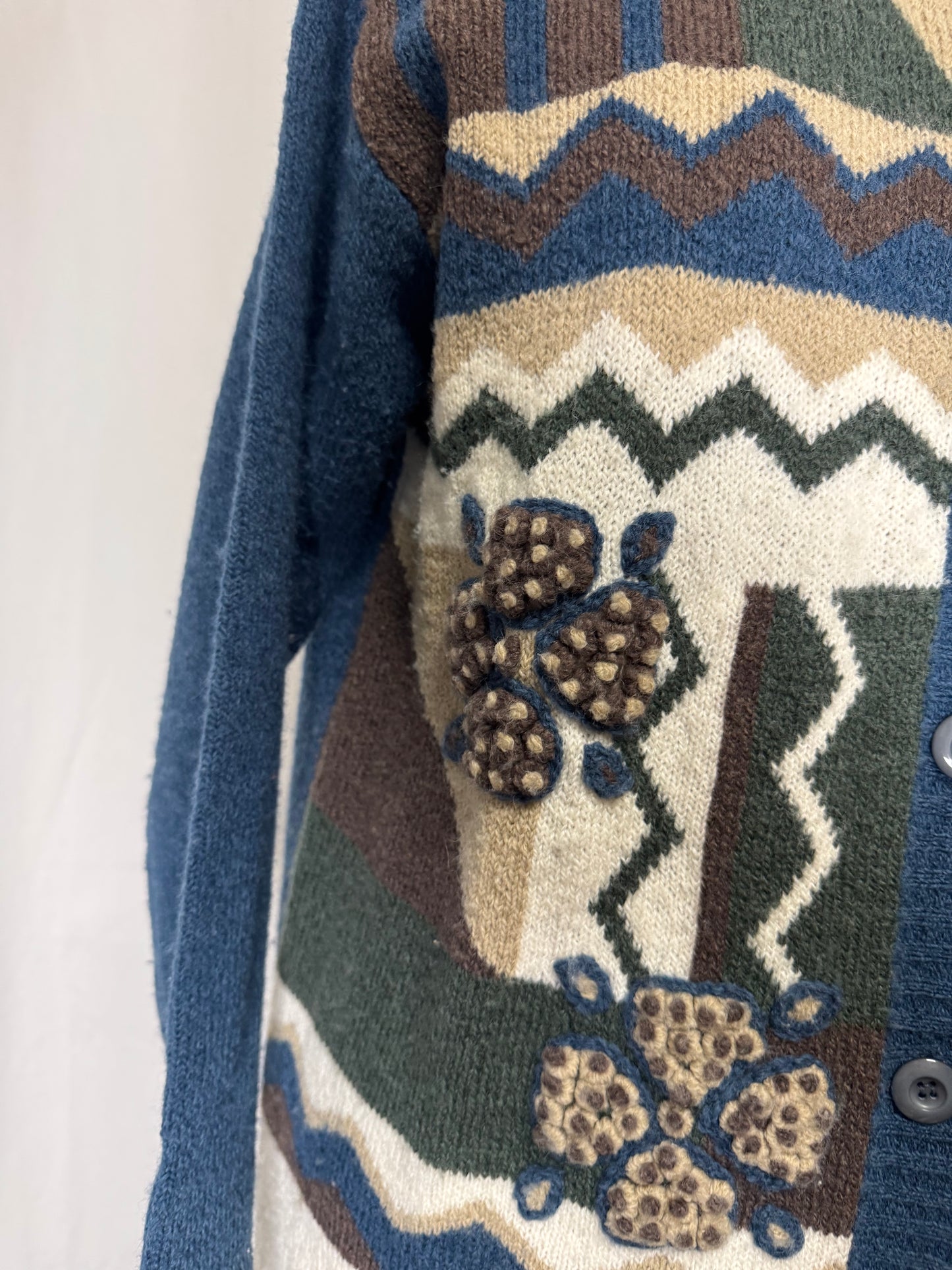 Cardigan à motifs